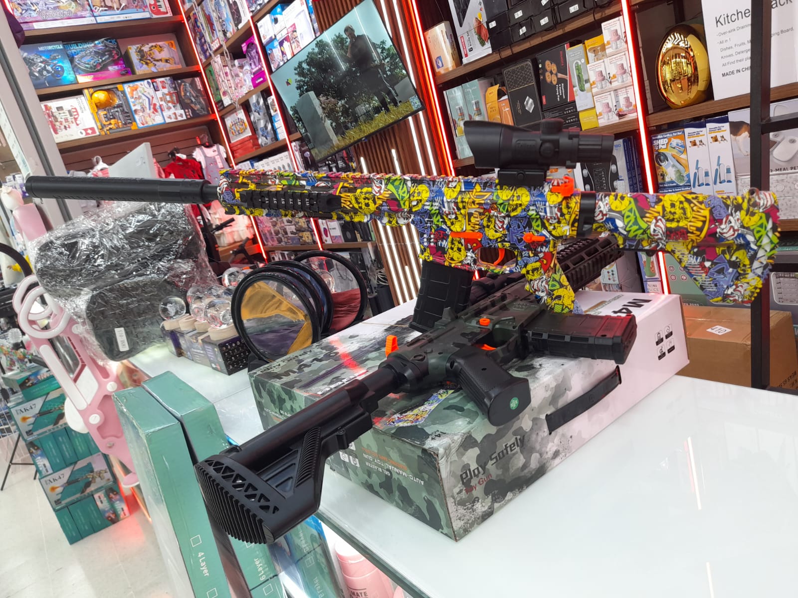 RIFLE HIDROGEL M-416